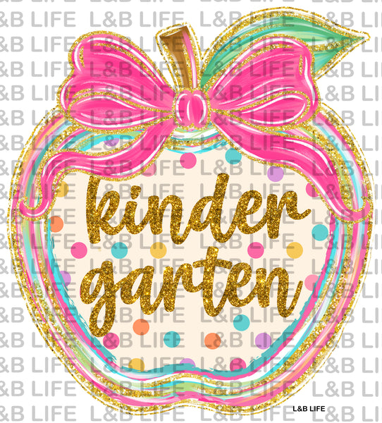 KINDERGARDEN APPLE