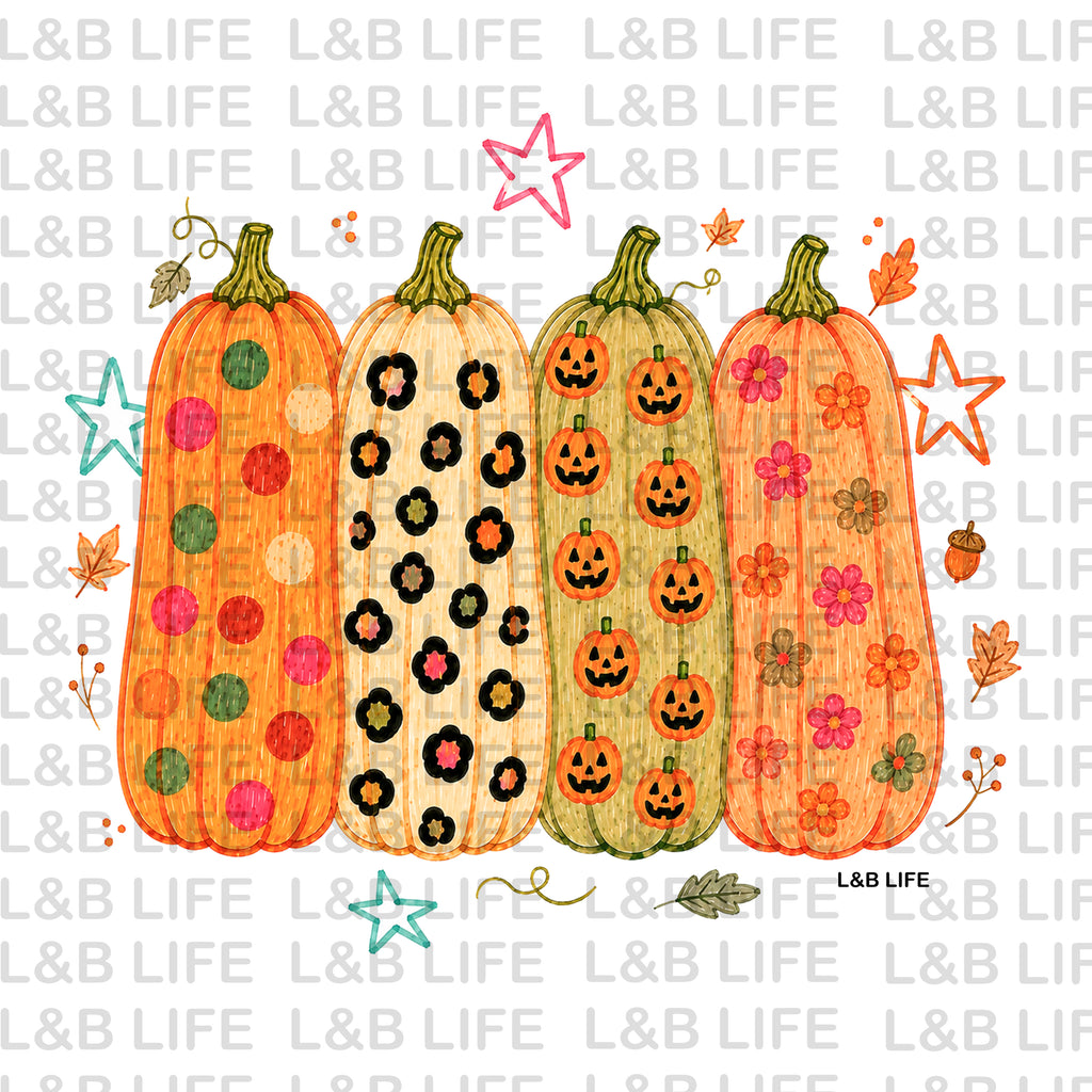 CRAYON PUMPKINS