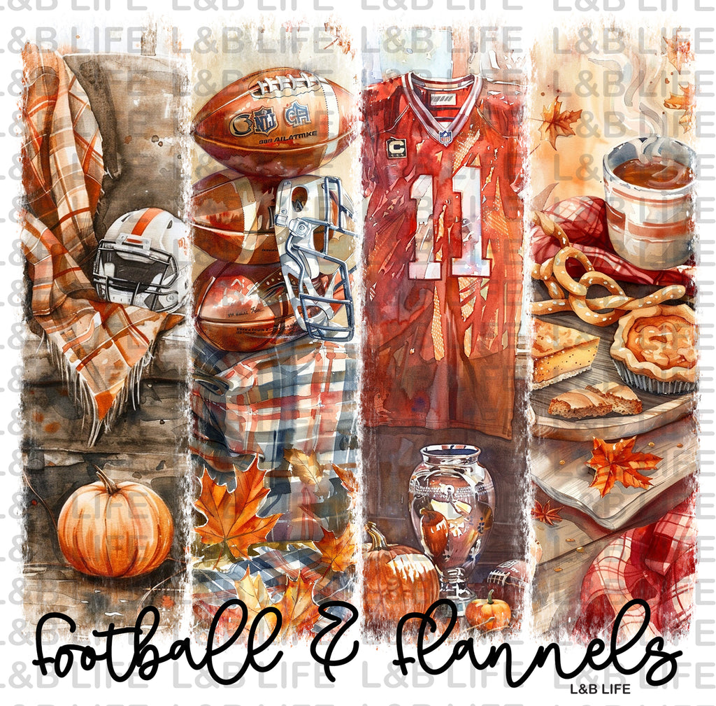 FOOTBALL AND FLANNELS
