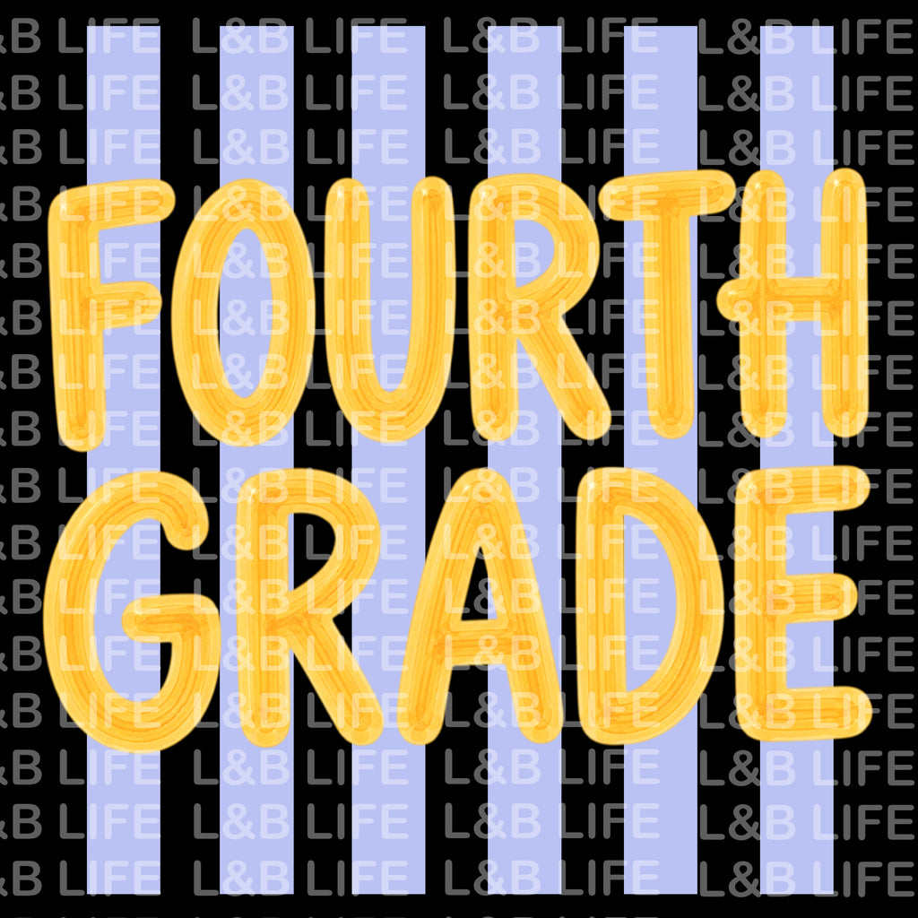 FOURTH GRADE STRIPES
