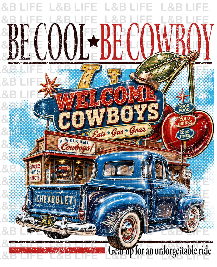 BE COOL BE COWBOY