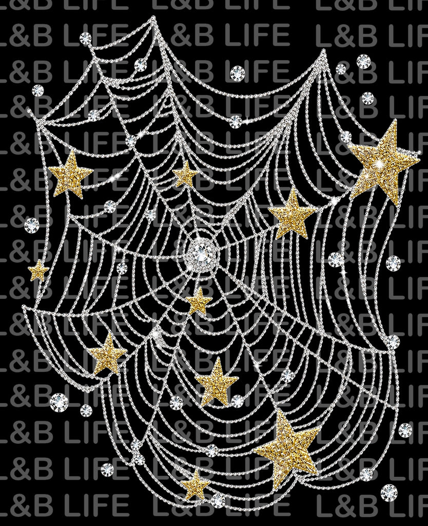 RHINESTONE SPIDERWEB