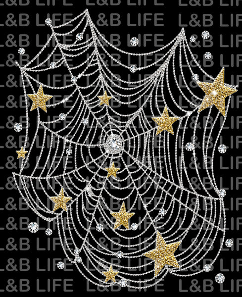 RHINESTONE SPIDERWEB
