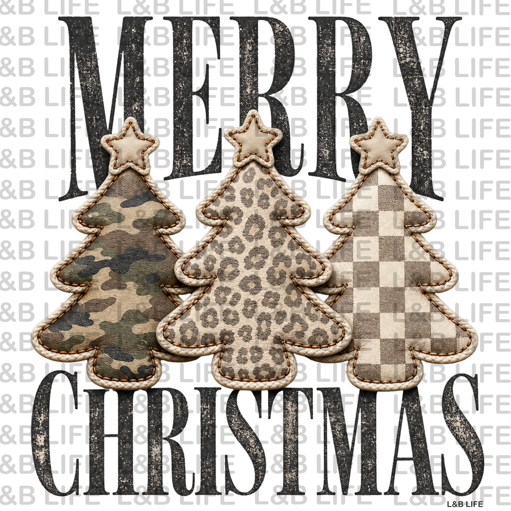 MERRY CHRISTMAS TREES