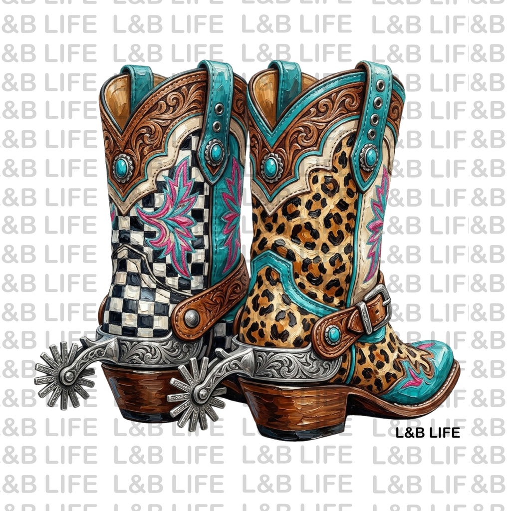 PRINTS COWBOY BOOTS