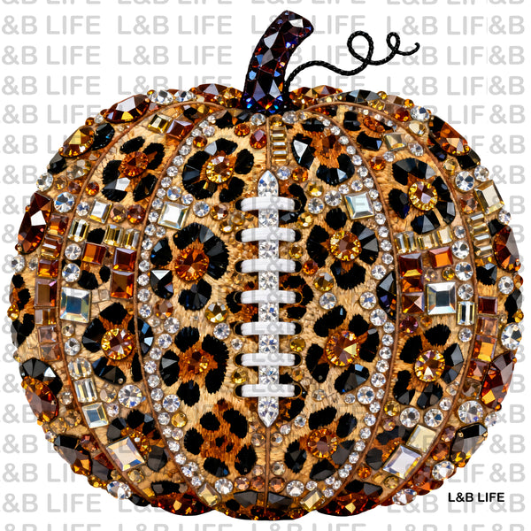 RHINESTONE FOOTBALL