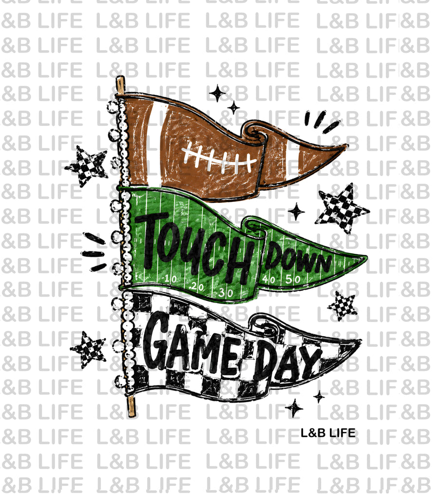 TOUCH DOWN FLAGS