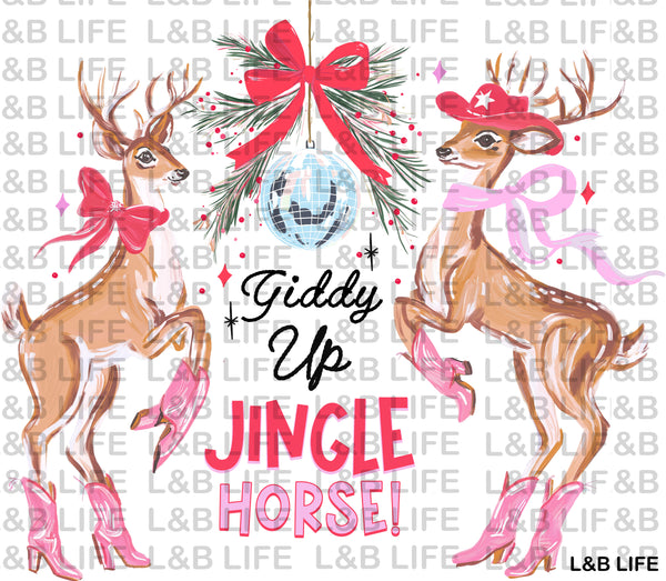 GIDDY UP JINGLE HORSE