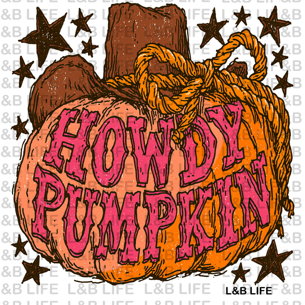 HOWDY PUMPKIN