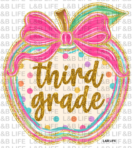 THIRD GRADE APPLE