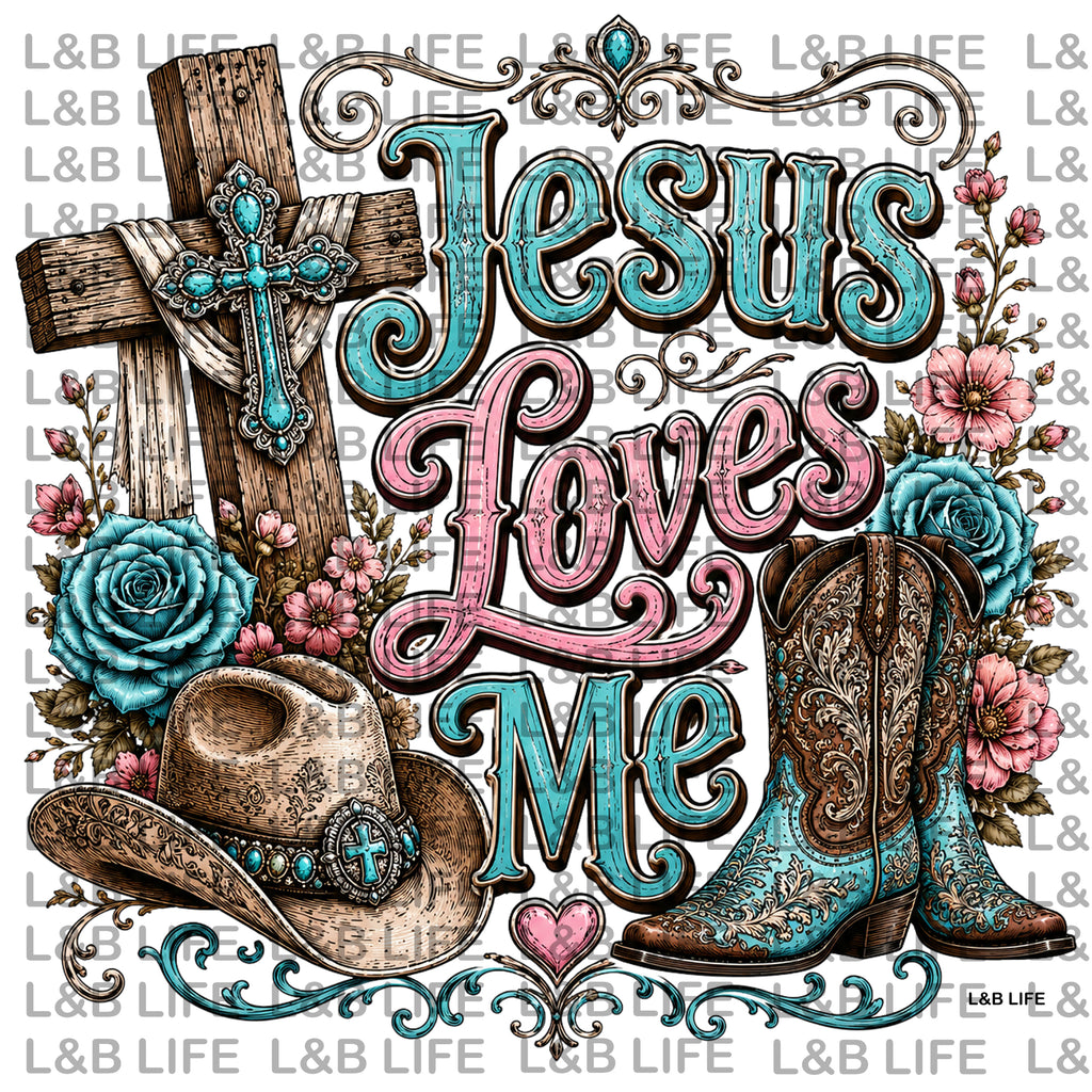 JESUS LOVES ME (TURQUOISE GRACE)