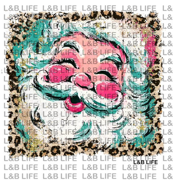 LEOPARD SANTA SPARKLE