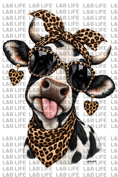 LEOPARD COW GLAM