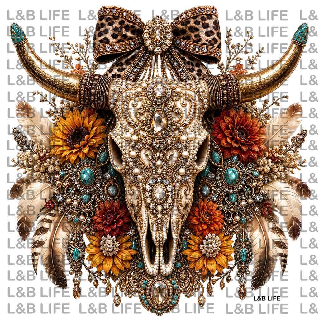 BOHO LONGHORN BEAUTY