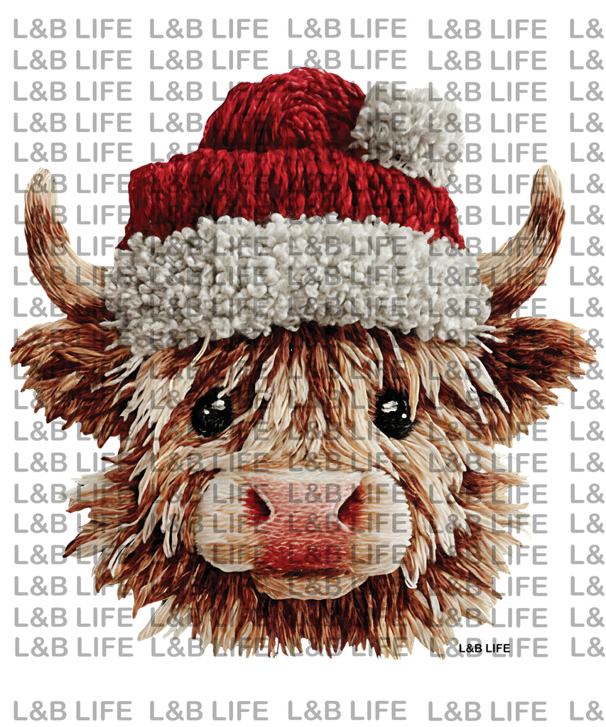 SANTA BEANIE HIGHLAND LOVE