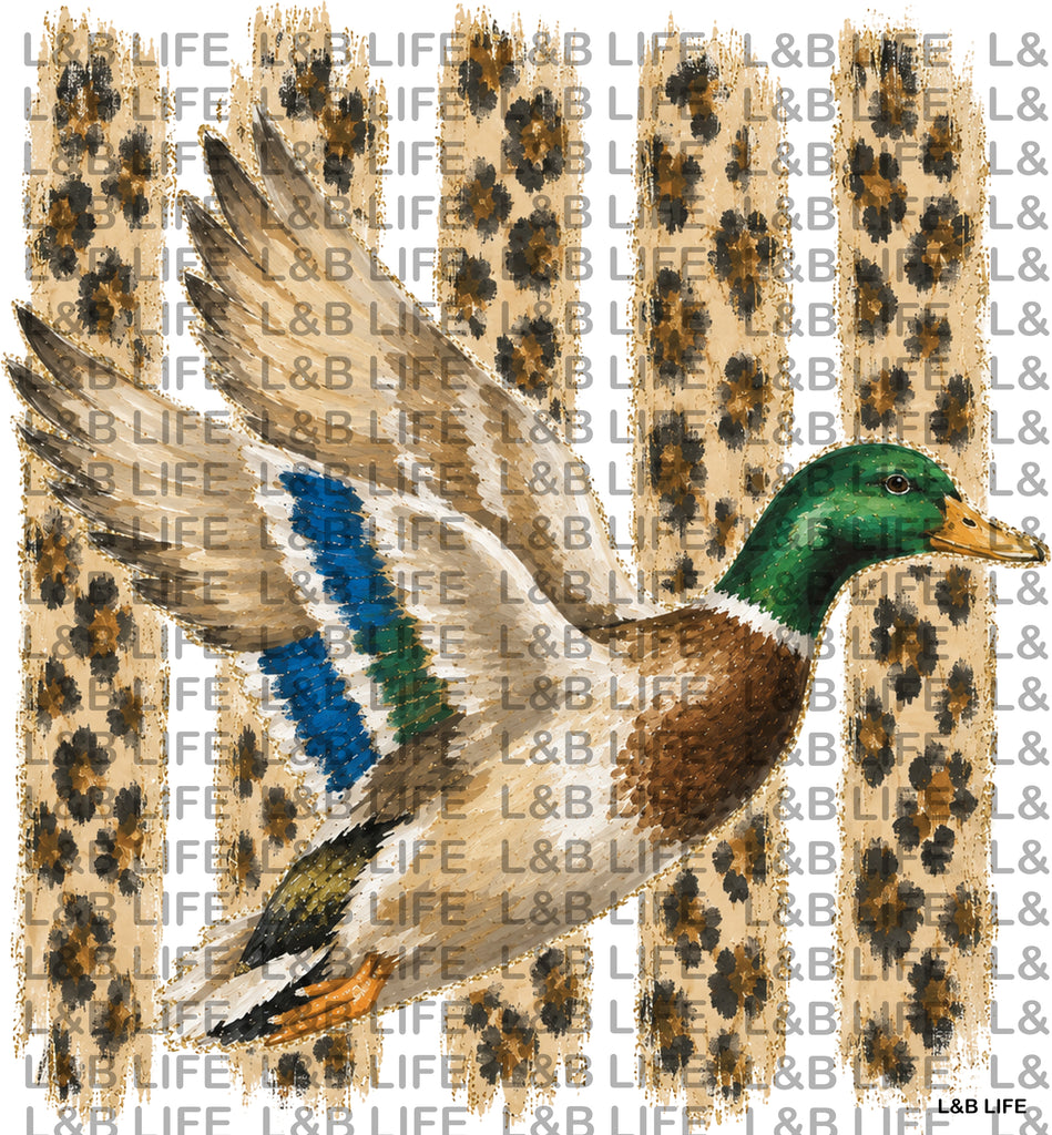 RUSTIC DUCK CHARM