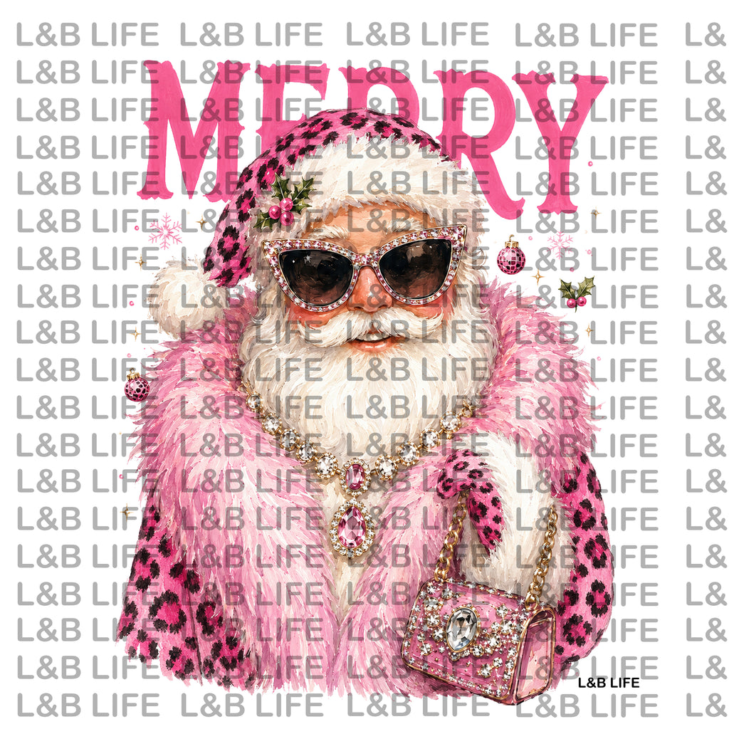 PINK GRINCH MERRY VIBES