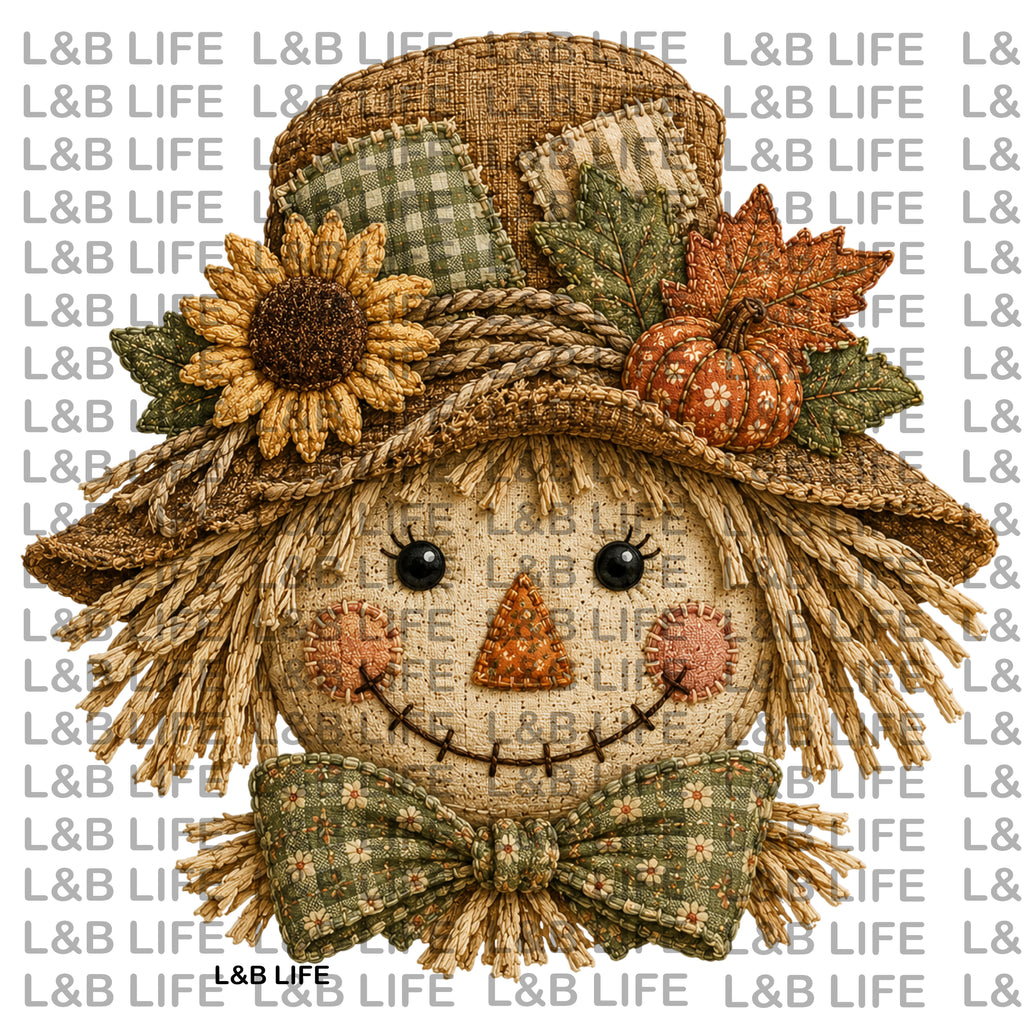 PATCHWORK PUMPKIN PATCH SCARECROW