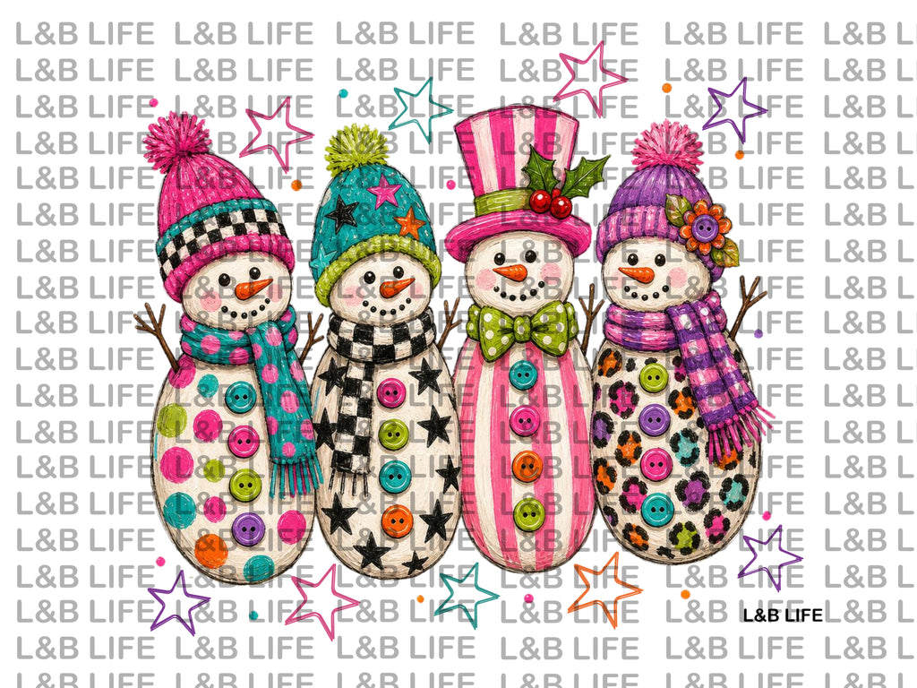 PATTERNED SNOWMAN SQUAD