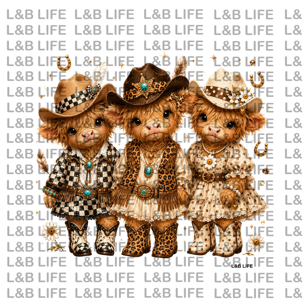 LITTLE COWGIRL TRIO