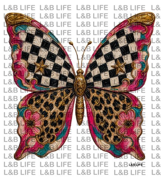 CHECKERED BUTTERFLY BLOOM
