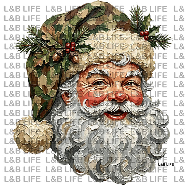 VINTAGE SANTA PORTRAIT