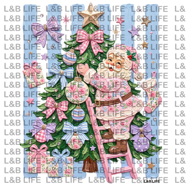 PASTEL SANTA CHRISTMAS