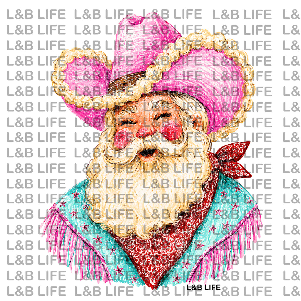 PINK HAT SANTA
