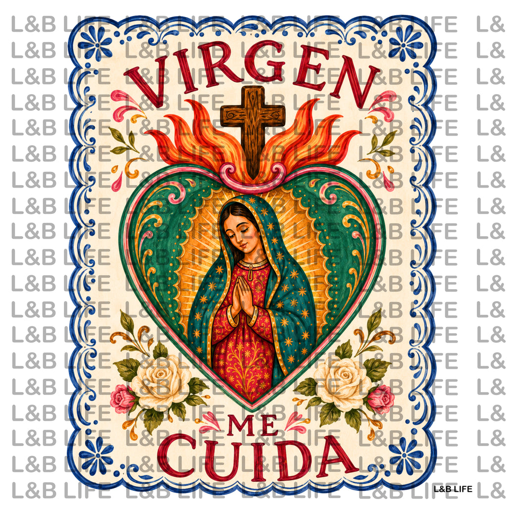 VIRGIN OF GUADALUPE HEART