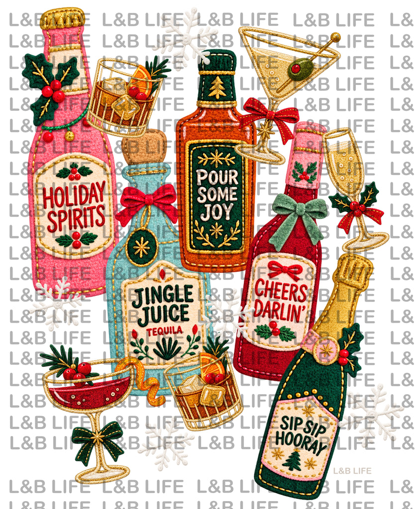 HOLIDAY CHEER BOTTLES