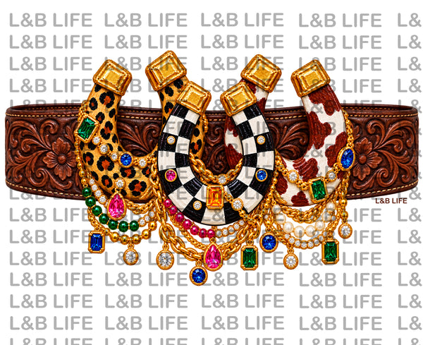 LEOPARD GLAM WREATH