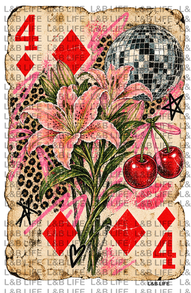 FOUR OF DIAMONDS GARDEN