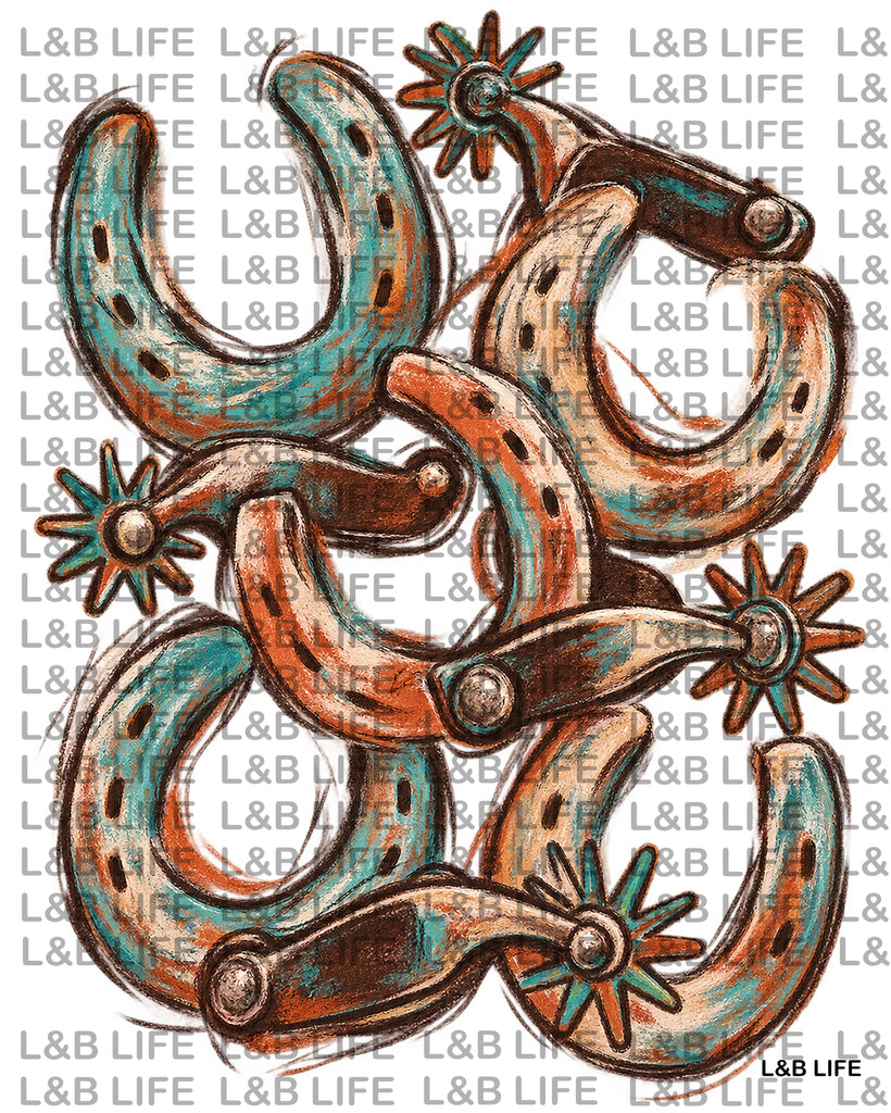 LUCKY SERPENT HORSESHOES