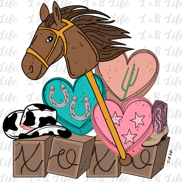 XOXO HORSE ( KIDS) PRE-0RDER 5/20/23