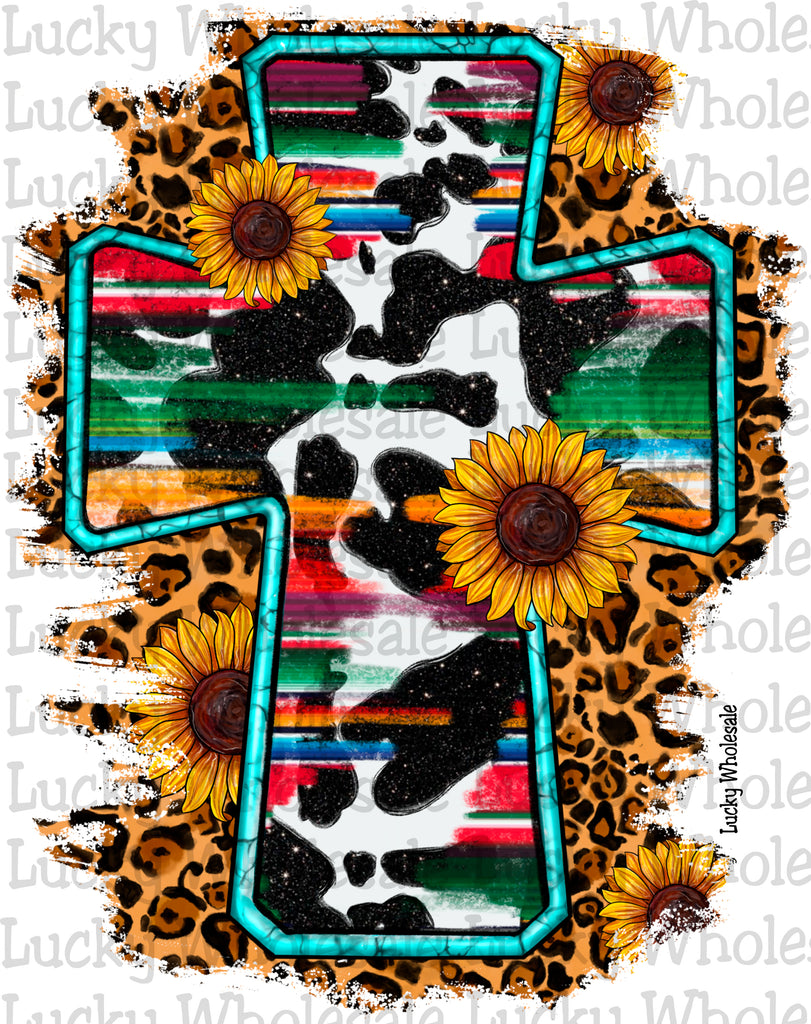 COWIDE SUNFLOWER CROSS