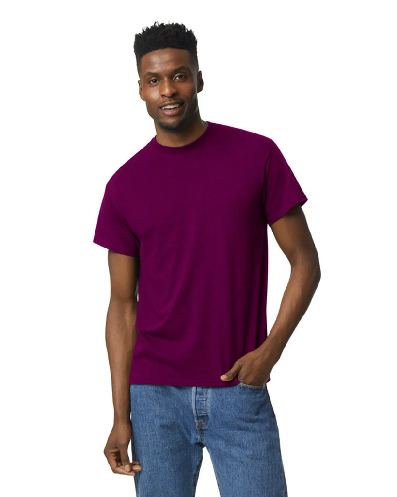 Gildan 8000 Dryblend Short Sleeve - Maroon
