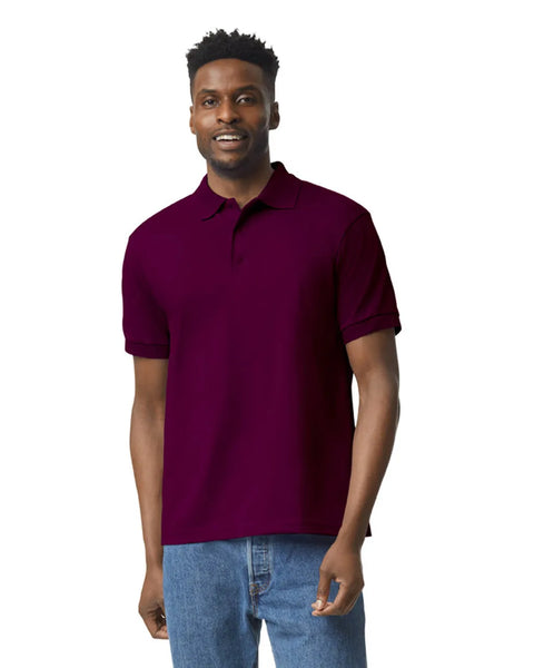 Gildan 8800 Polo T-Shirt - Maroon