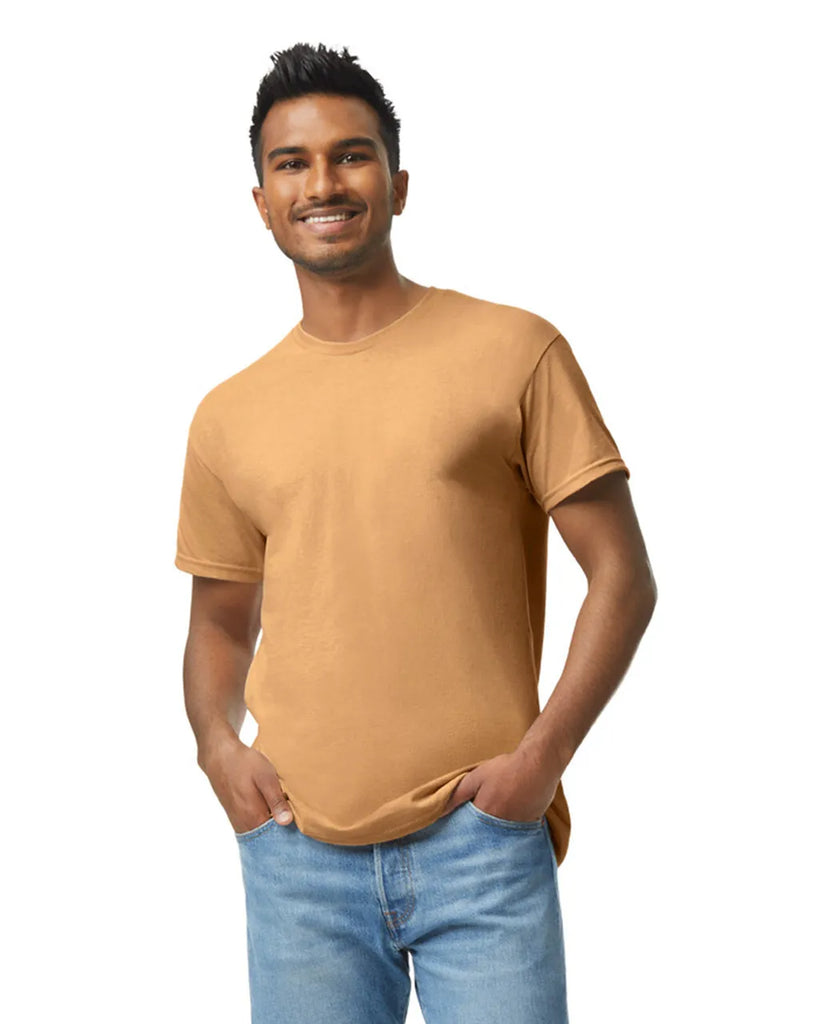 Gildan 5000 Heavy Cotton Short Sleeve - Old Gold