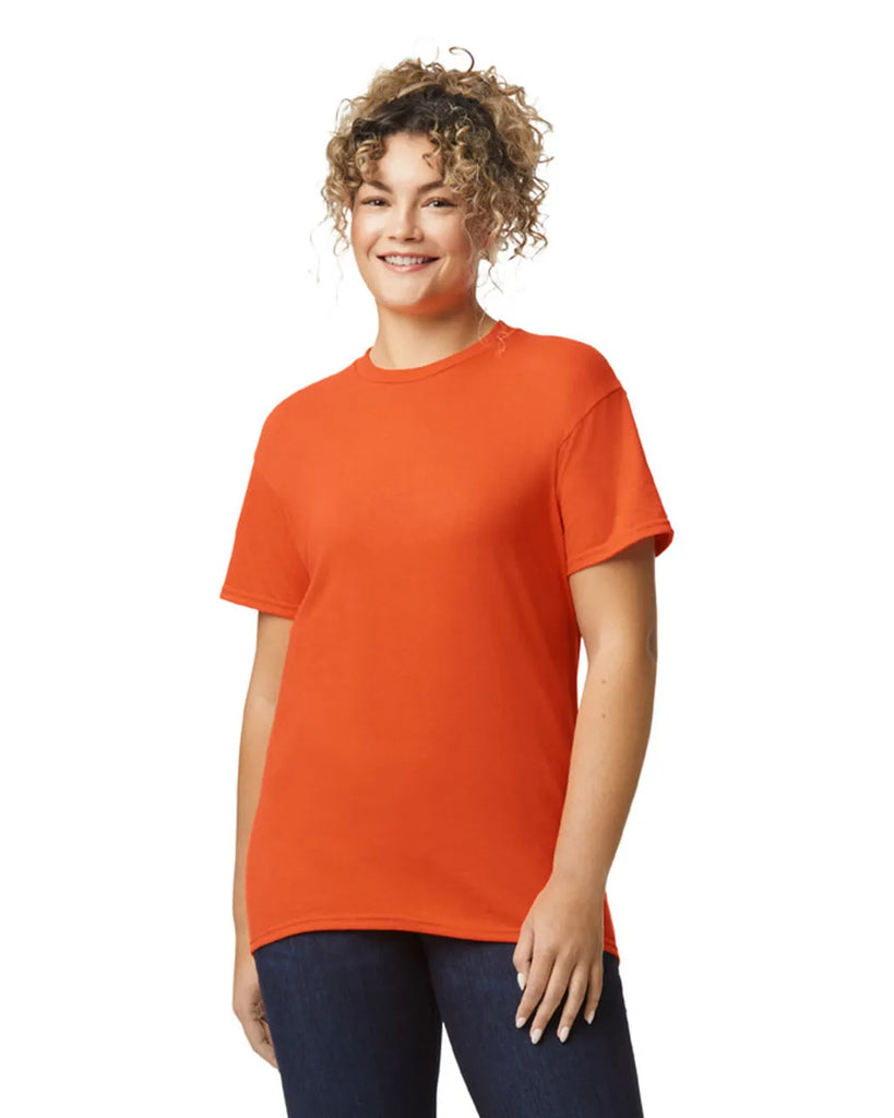 Gildan 8000 Dryblend Short Sleeve - Orange
