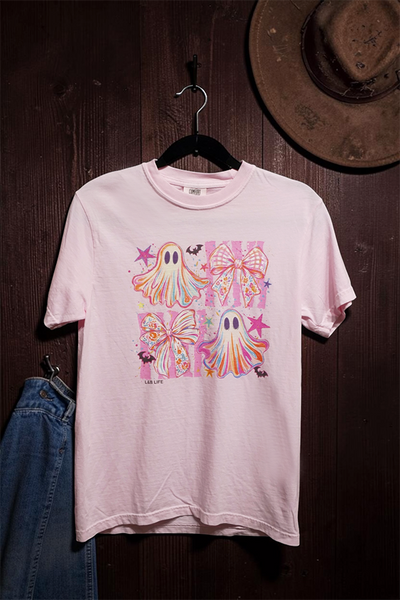 CC DTF CHERRIES TEE - PEACH