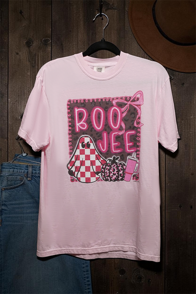 CC DTF BOO TEE - BLOSSOM