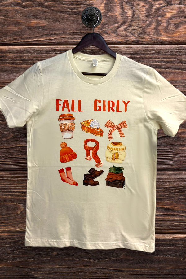 BC DTF FALL GIRLY - CREAM