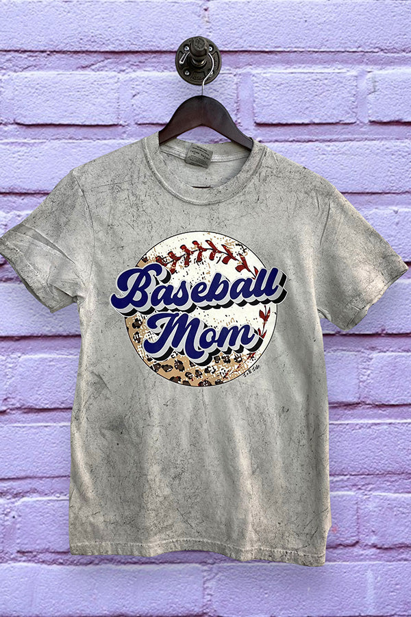 CC BLAST DTF BASEBALL MOM - BLAST GREY