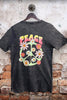LBL WASH DTF PEACE SIGN - WASHED CHARCOAL