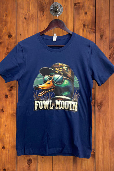 BC DTF FOWL MOUTH - NAVY BLUE