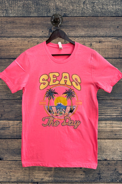 BC DTF SEAS THE DAY - NEON PINK