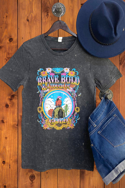 LBL WASHED BRAVE BO- WASHED CHARCOAL