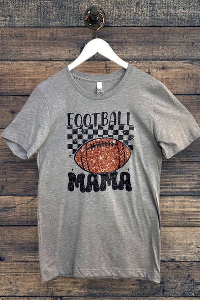 BC DTF FOOTBALL MAMA - LIGHT GREY