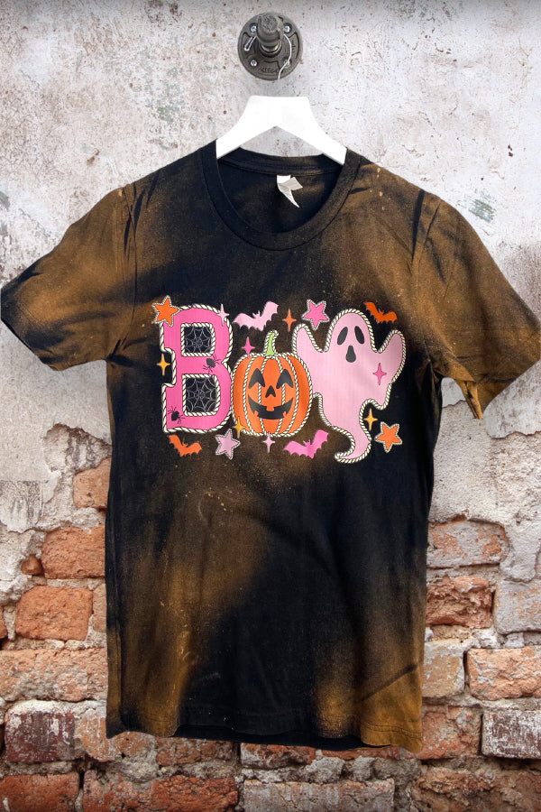 BC BL DTF BOO - BLEACHED BLACK