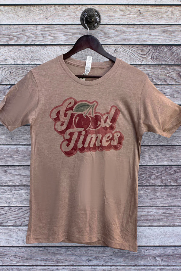 LBL DTF GOOD TIMES -DEEP HEATHER MAUVE